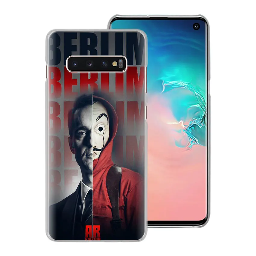 Чехол для телефона La Casa de papel Samsung Galaxy S10e S10 S20 + Ultra S7 S8 S9 Plus Note 8 9 10 5G Жесткий
