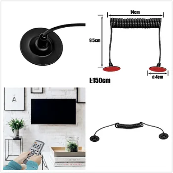 

1.5m Anti-lost Remote control Cable Laptop Display Alarm Rope with Adhesive Sticker