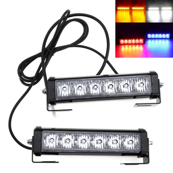 

Car Signal Lights 36W 12V Strobe Car Warning Light LED Daytime Running Police Emergency Light for Truck / Motorcycle / Car
