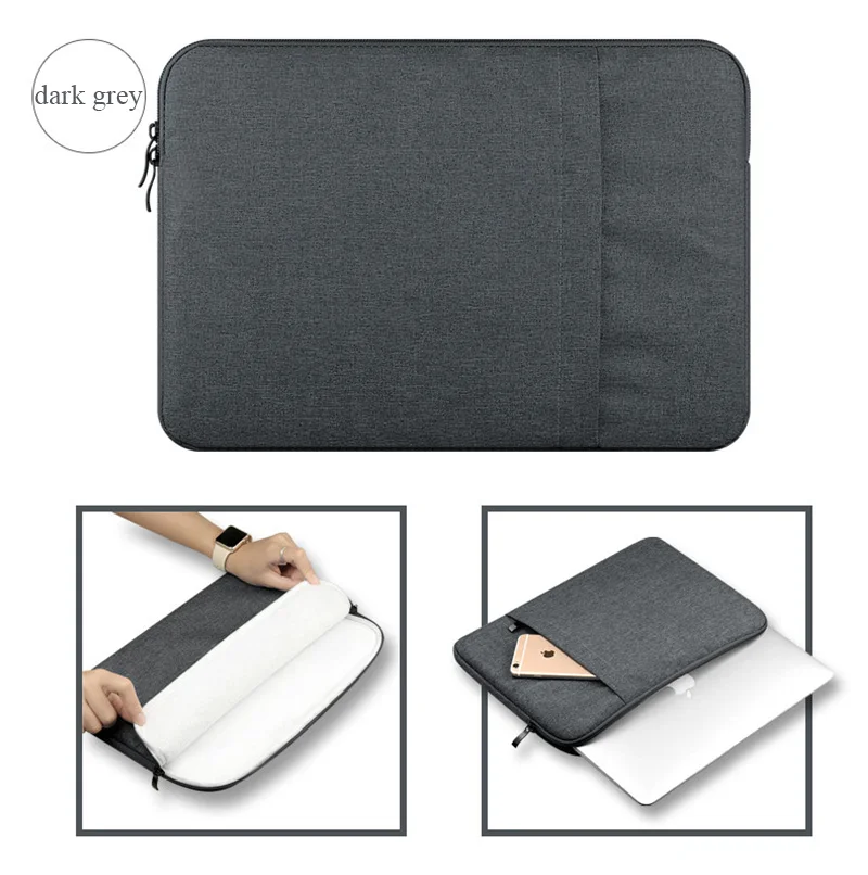 Нейлон Laptop Sleeve сумка для ноутбука чехол для Macbook Air 11 13 12 15 Pro 13,3 15,4 retina унисекс гильзы Xiaomi Air