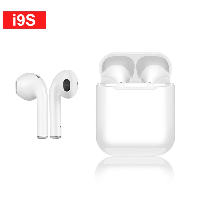 

i9S TWS Wireless Bluetooth Earphone Portable Headset Invisible Earbud for IPhone X 8 7 Plus For Mobile Android Xiaomi Phones