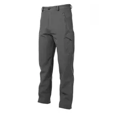 Открытый скрытый Акула кожа мягкая оболочка Камуфляж Водонепроницаемые мужские брюки серый S