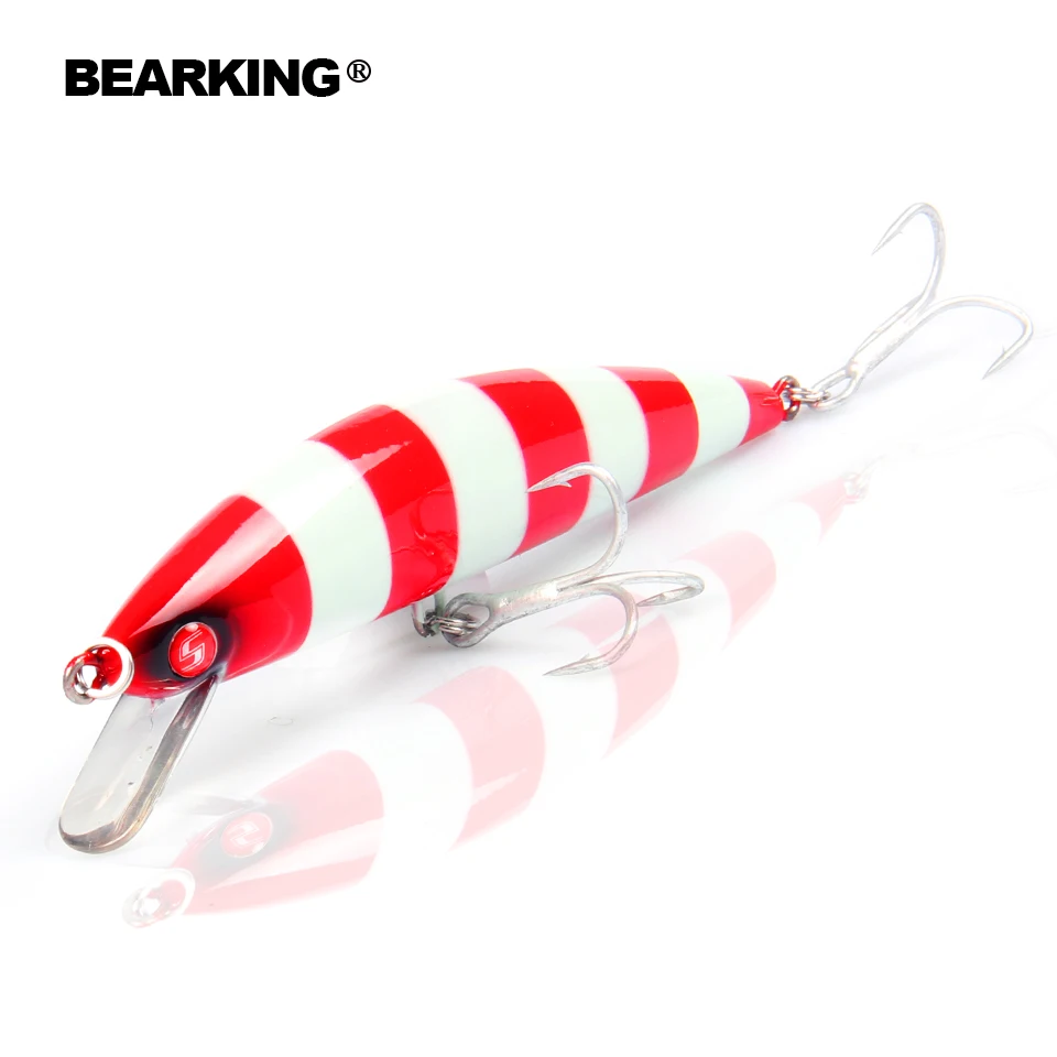 

Bearking brand 1PC 12cm 40g Hard Fishing Lure Crank Bait super sinking Lake River Fishing Wobblers Carp Fishing Baits