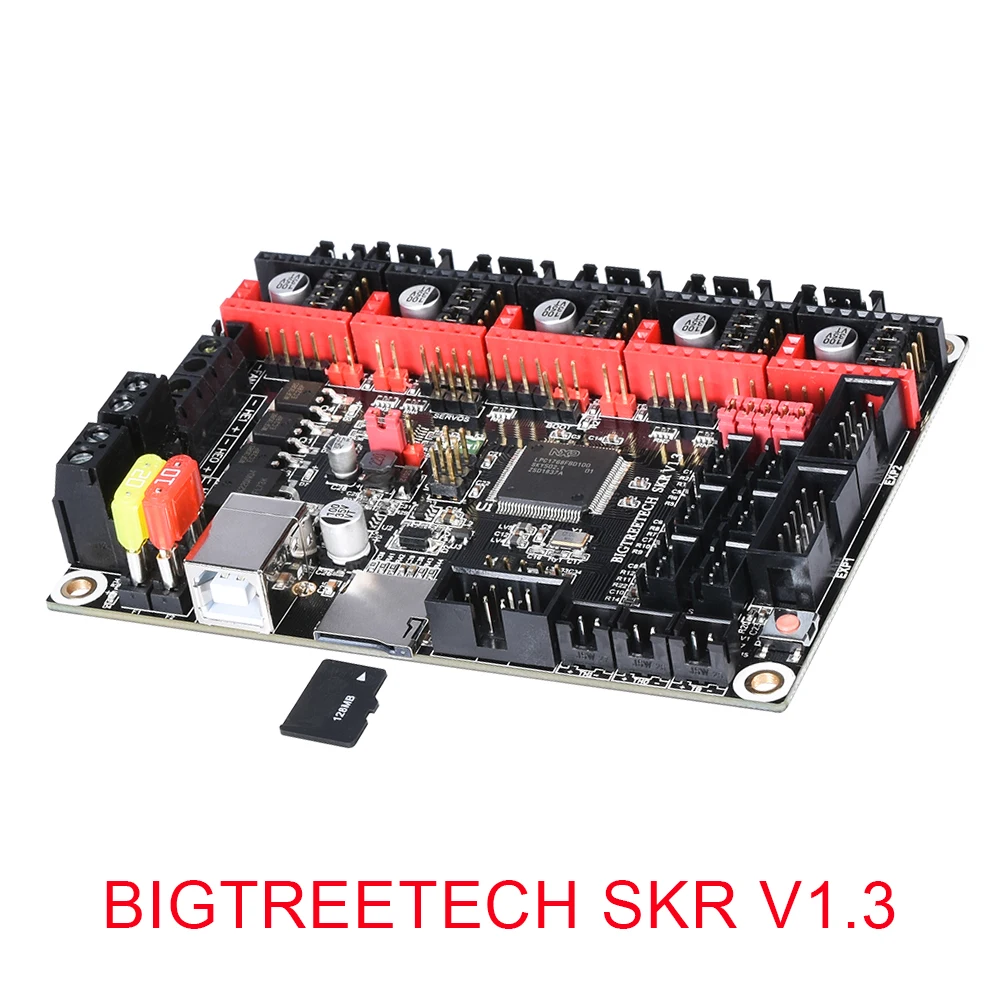 BIGTREETECH SKR V1.3 3D طابعة تحكم مجلس الذراع 32 بت اللوحة TMC2208 متوافق Smoothieboard مارلن 3d أجزاء الطابعة