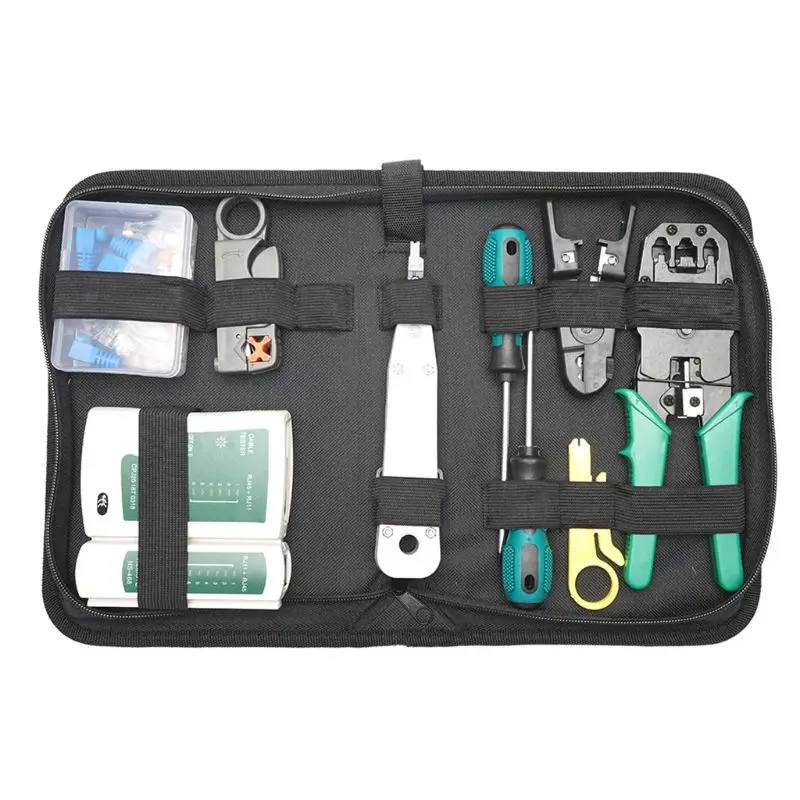 Rj45 Crimping Tool Kit For CAT5/CAT6 Lan Cable Tester Network Repair Tool Utp Cable Tester Plier Crimp Crimper Plug Clamp PC Rj45 Crimping Tool Kit For CAT5/CAT6 Lan Cable Tester Network Repair Tool Utp Cable Tester Plier Crimp Crimper Plug Clamp PC
