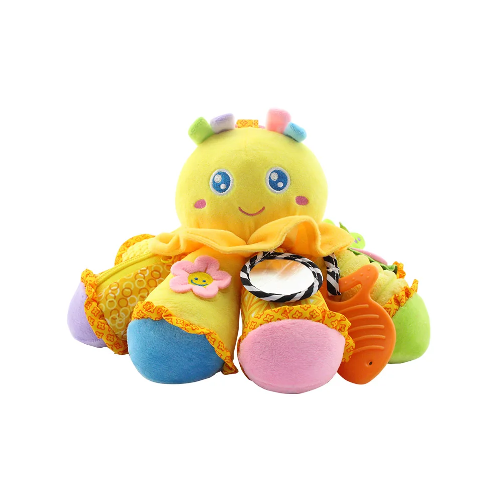 Каваи осьминог игрушка подвеска для коляски чучела животных плюшевые игрушки