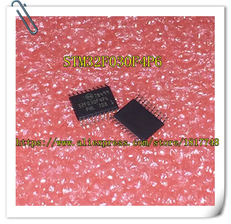 10 шт./лот микроконтроллер STM32F030F4P6 STM32F030F4 STM32F030 32F030 32 бита новый оригинальный для