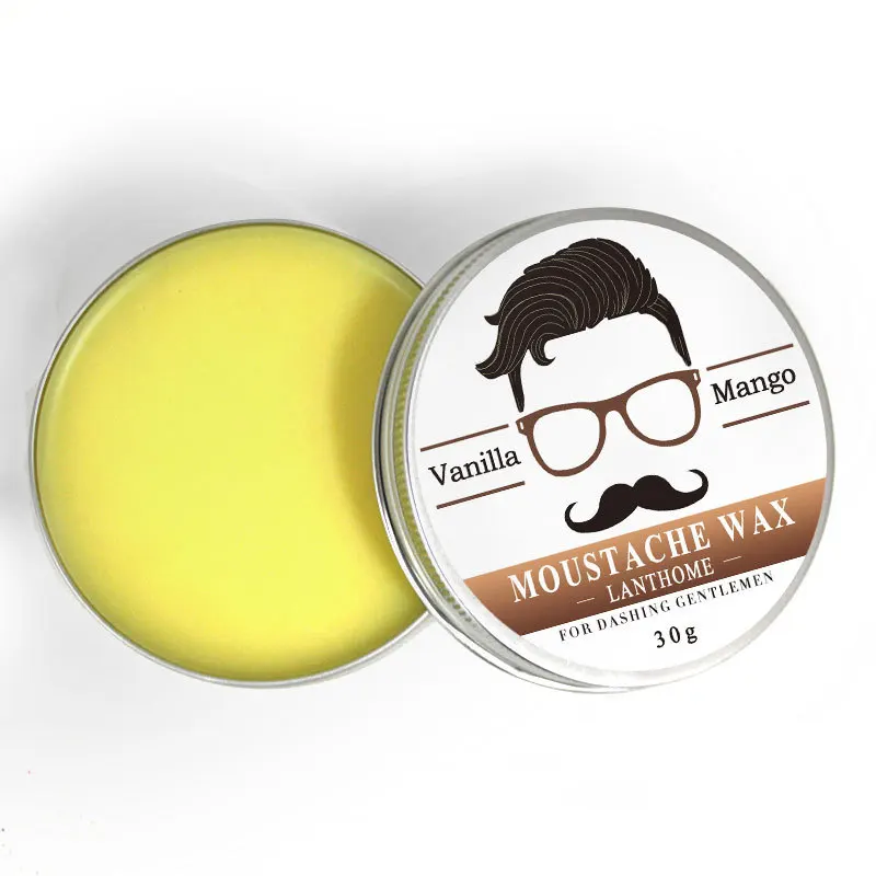 Beard Balm Wax Moustache Organic Moisturizing Natural Smoothing Growth Vanilla Mango Beard Care