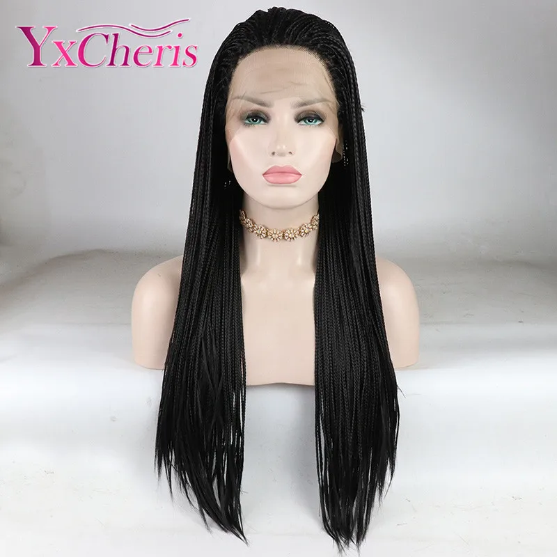 #1B-Thin Braided wig (6)