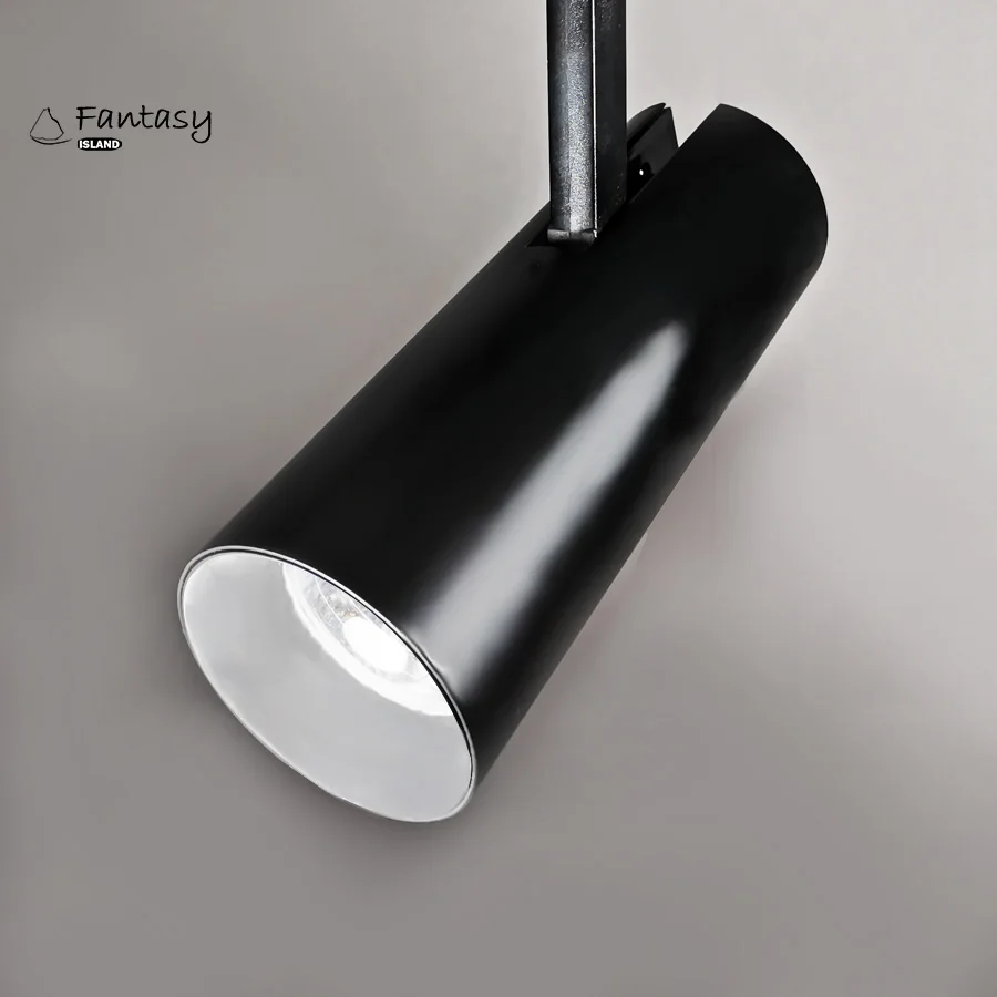 

Fantasy Island LED Track Light AC85-260V 7W 360+180 Angle Rotation Cob Led Track Light For Living Room Clothing Furniture