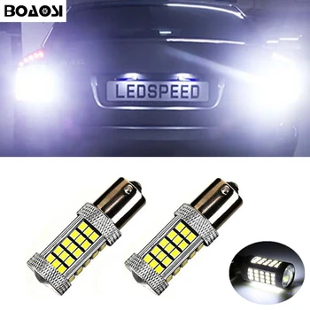 

BOAOSI 2x 1156 BA15S LED 2835 Chip backup reverse light lamp For Skoda Fabia Yeti Praktik Octavia Octavia (1Z3) Octavia (5E3)