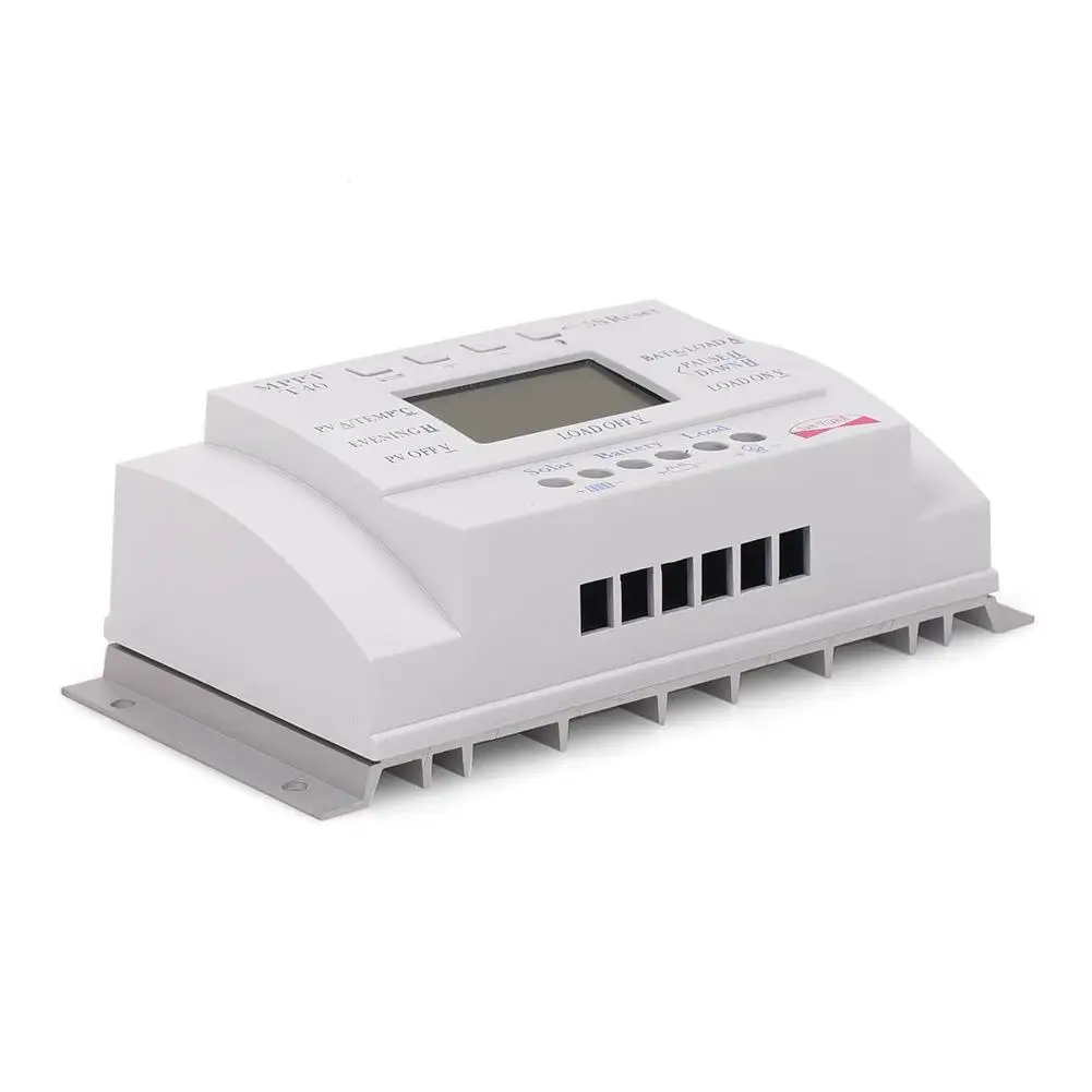 Lcd 10/20/30 A 12 V/24 V регулятор MPPT солнечной панели зарядное устройство для телефона с 3 таймером