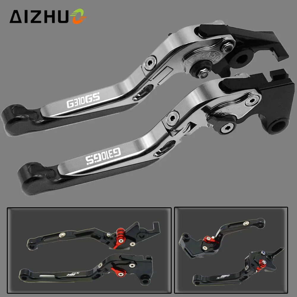 

CNC Aluminum Motorcycle Accessories Brake Clutch Lever Adjustable Extendable FOR BMW G310GS G 310GS G310 GS G 310 2017 2018