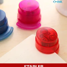 Эко абс пластиковый штапель без скоб степлер, школьный и офисный степлер без ШТАПЕЛЯ, штапель-без скоб степлер