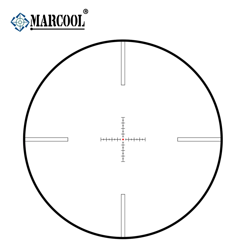 MARCOOL AK 1-6X24 HD с подсветкой тактический охотничий прицел оптический Коллиматорный прицел цель красный точка прицел снайперской винтовки