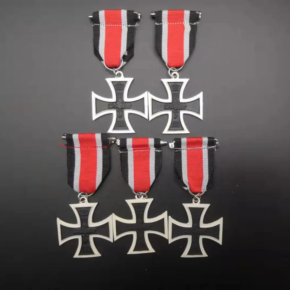 

5pcs/lot Germany 1870 Iron Cross 2nd Class The Franco-Prussian War 1870 Iron Cross EK2 Prussia Military Medal