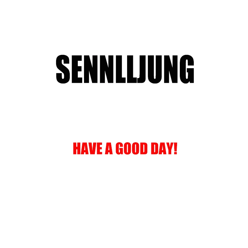 

SENNLLJUNG Buyers To Resend Special Link