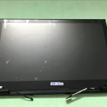 Сенсорный ЖК-экран+ верхняя задняя крышка+ передняя рамка+ черный дисплей для SONY VAIO PRO 13 PRO13 SVP13 SVP132 чехол для ноутбука+ кабель для экрана+ петли