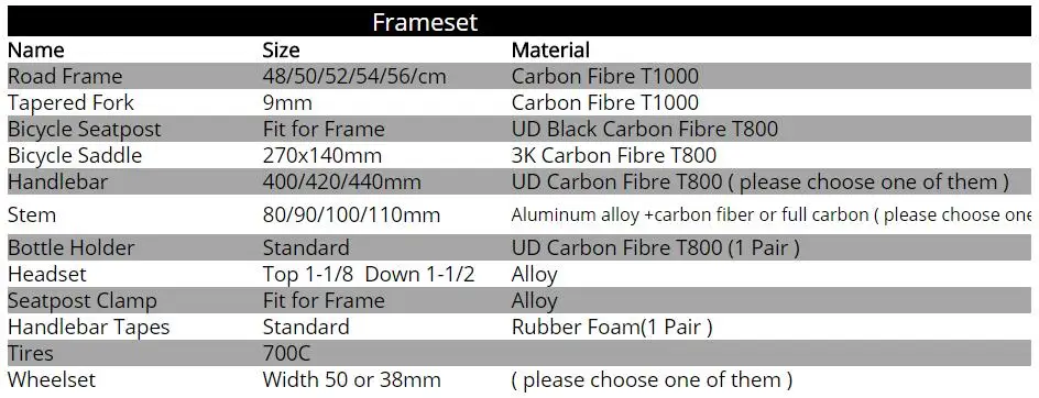 Excellent TRIDENT highway bicycle Complete bicycle lane bike frame carbon Hard frame 48 50 52 54 56 cm size 0