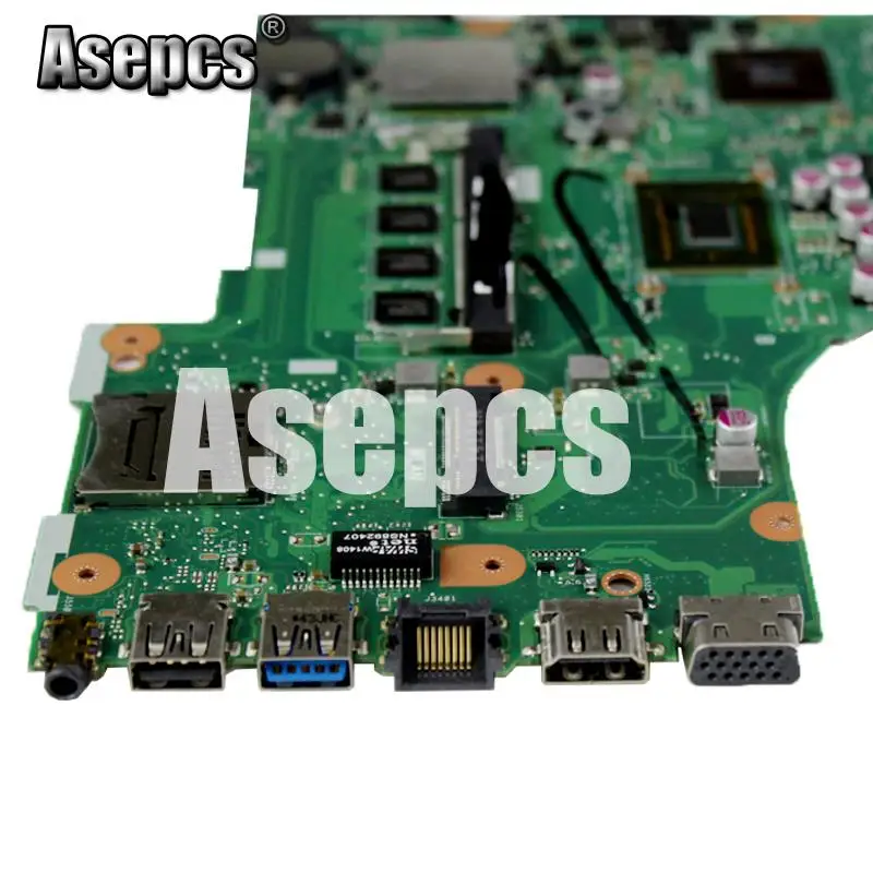 Asepcs X450CC материнская плата для ноутбука For Asus X450C X450 тест оригинальная 4GB RAM I5 3337U