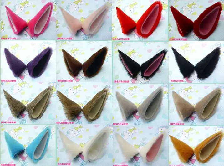 

New Fashion Cosplay Xmas Halloween Party Anime Costume bag Cat ears Fox Ears Hair Clip Party accessories Drop shipping