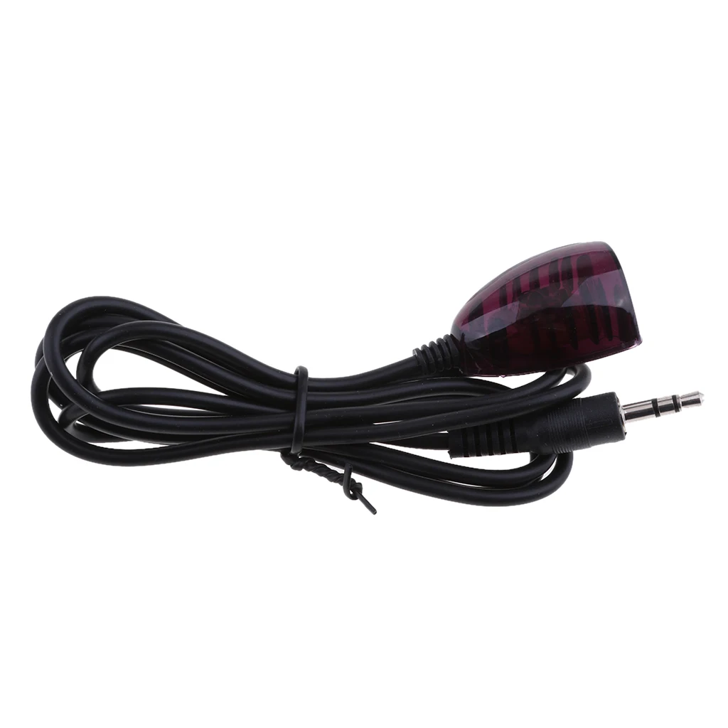 1 Meter IR Emitter Cable 3.5mm Male IR Blaster Receiver Cable for DVB CHD12