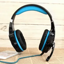 100% Original Each Led Light Gaming Headphone for PlayStation 4 PS4 iPhone Samsung 3.5mm Headset With Microphone