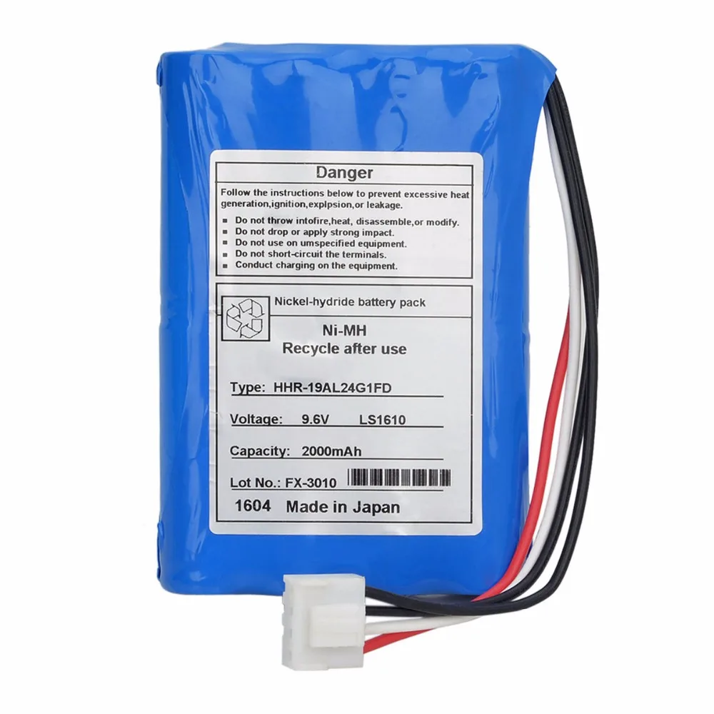 

2000mAH News Electrocardiogram machine battery for Fukuda FCP-3155 FCP-3166 FCP-3201 FCP-3255 FCP-3610