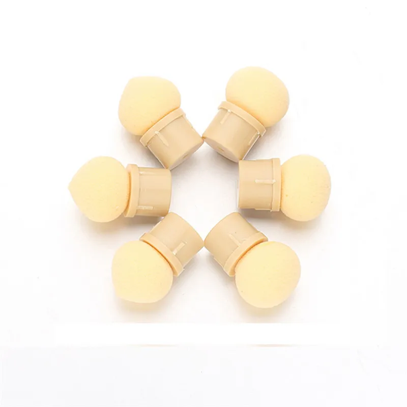 

Best Deal 6pcs Sponge head Set for Glitter Powder Picking Dotting Gradient Nail Art Tools sponge head manicure maquiagem