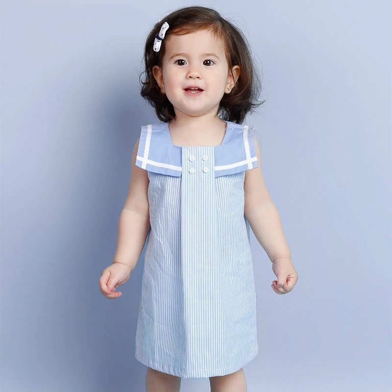 baby collar frock design