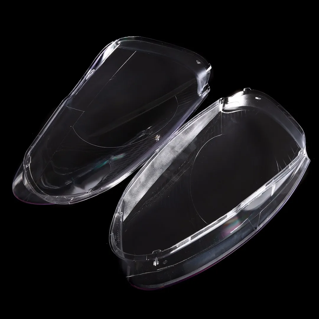 Mayitr 1pair Polycarbonate Headlight Protector Clear Headlamp Clear Lens Cover Shell For VW Golf 5 MK5 Jetta 05-09