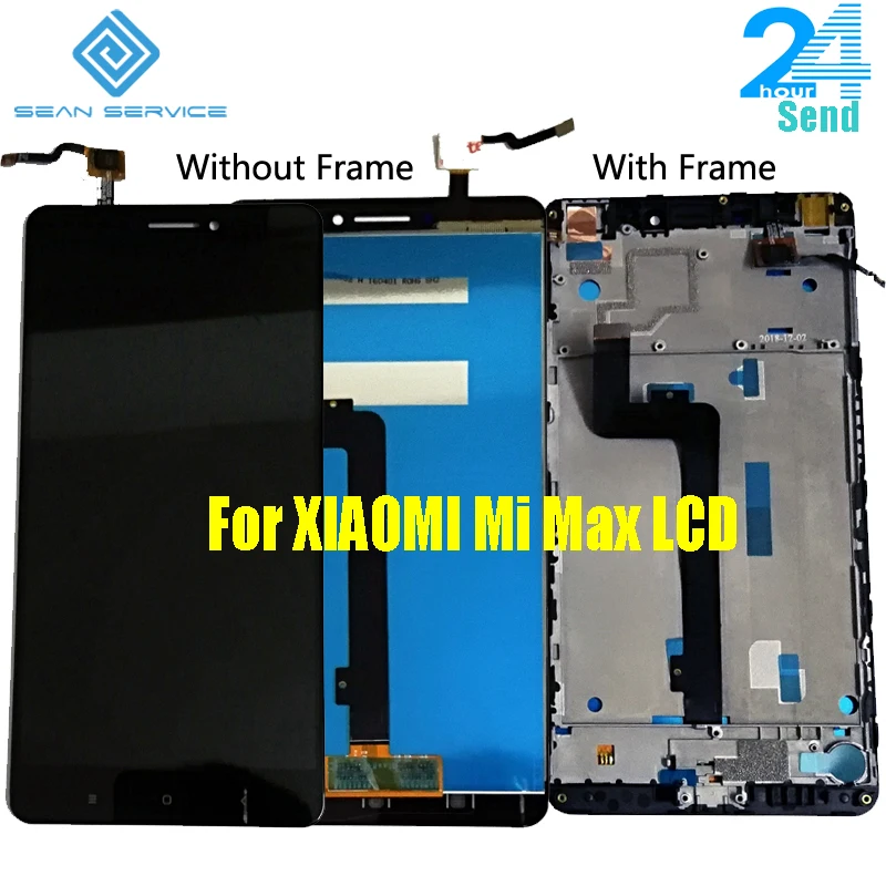 

Original Display For XIAOMI Mi Max LCD Display and Touch Screen with Frame Replacement Screen 6.44" Tempered Glass+Tools+TPU