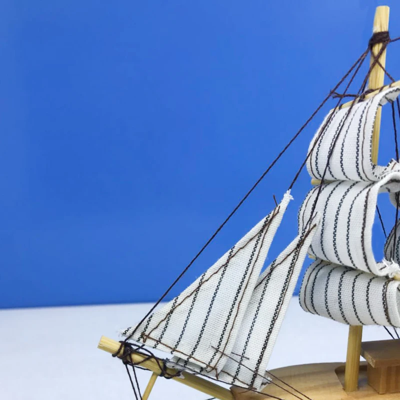 LUCKK 18 см DIY деревянная модель кораблей бурливуд морская домашняя внутренняя отделка дерево для поделок номер миниатюрный масштаб 1:12