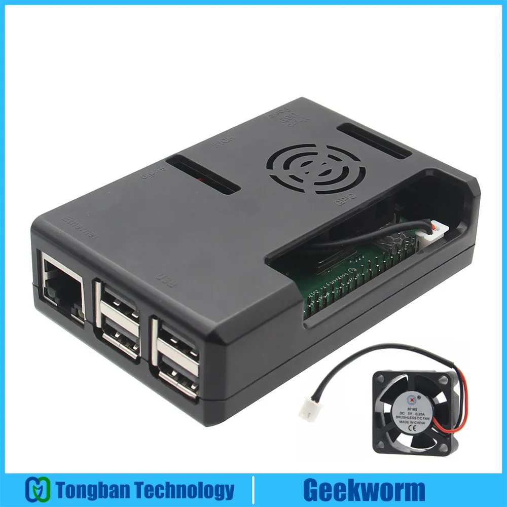 Aluminum Heatsink Best Overclock Kit Raspberry Pi Acrylic Stackable Case Fan