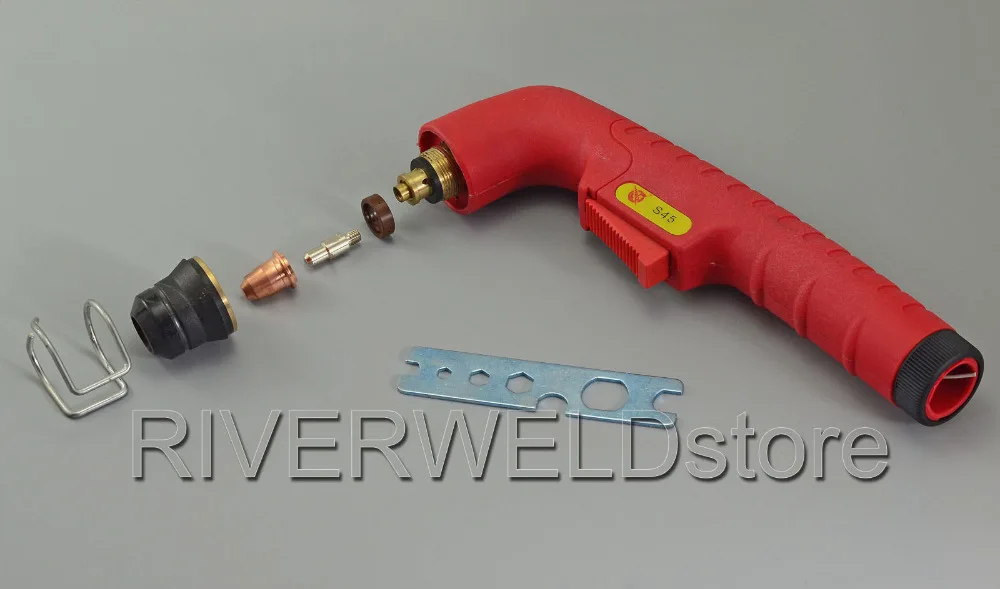 Воздушный плазменный резак S45 режущий факел ручной корпус|cutting torch|plasma cutter torch