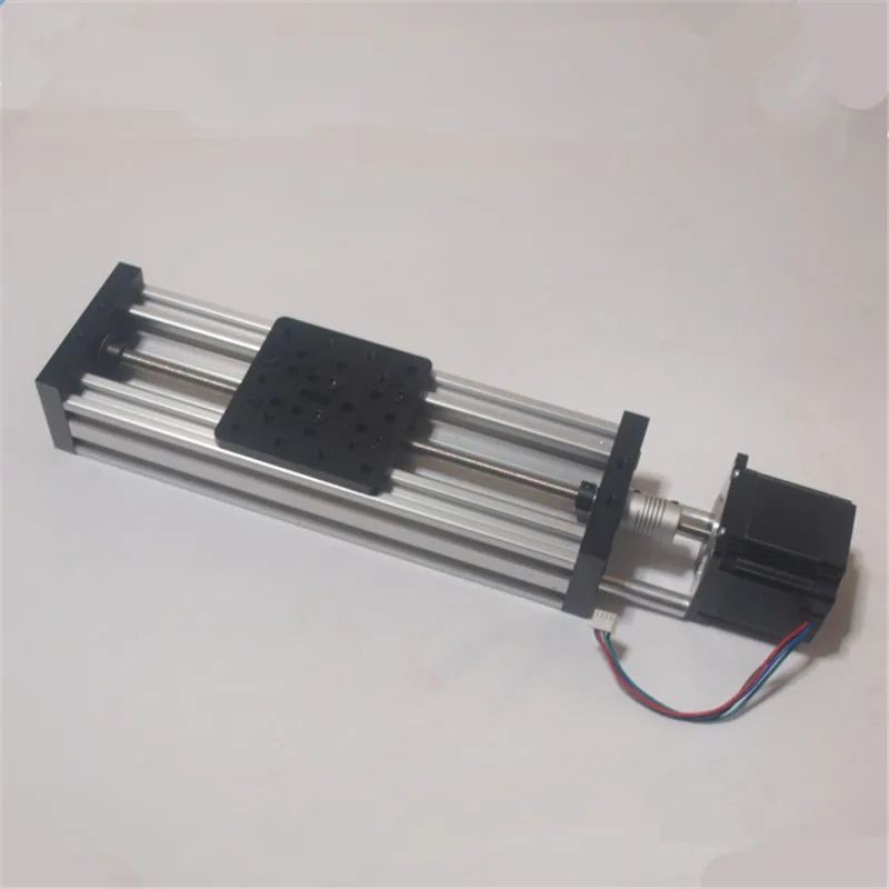 

Funssor C-BEAM LINEAR ACTUATOR KIT with NEMA 23 stepper motor CNC Z-AXIS ASSEMBLY kit M8 lead screw Linear 250mm/500mm/1000mm