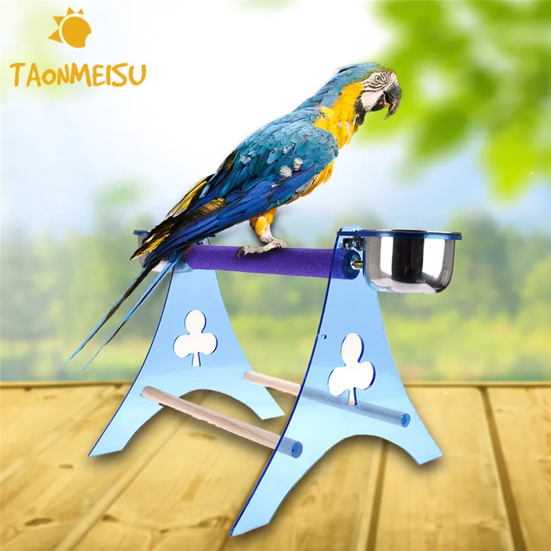 

Parrot Desktop Stand Climb Stand Bird Toys Training Bird Toys for small and medium size parrots
