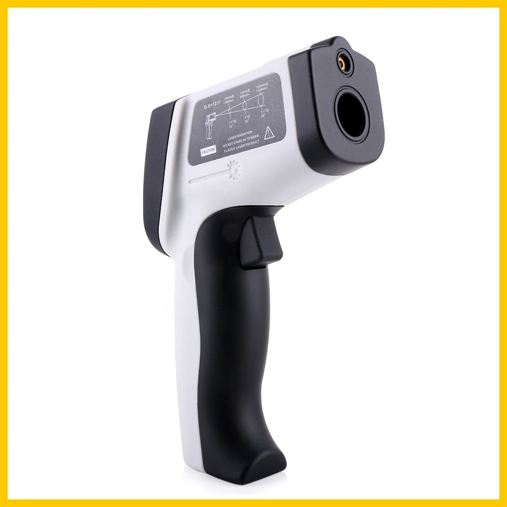 Цифровой лазерный термометр Бесконтактный лазерный измеритель температуры пирометр-50~ 750/950C ИК точечный пистолет цветной экран GT750 GT950
