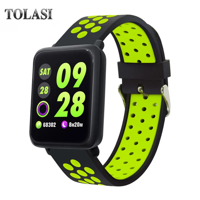 

2018 SN60plus Smart Watch IP68 Waterproof Heart Rate Blood Pressure Smartwatch for Xiaomi Android IOS Phone LINK Band SPORT 3