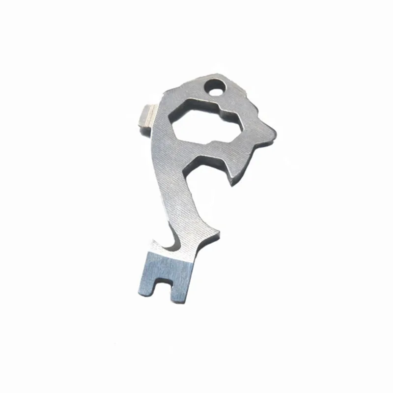 

EDC Stainless Steel 20-in-1 Multi-Tool Keytool Key Multi Tool Multifunctional Survival Tool Best Pocket Set for Survival