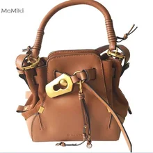 Новинка; Лидер продаж; винтажная женская сумка-мешок из натуральной кожи, расшитая блестками; модная повседневная сумка на плечо с кисточками и замком; 20 см