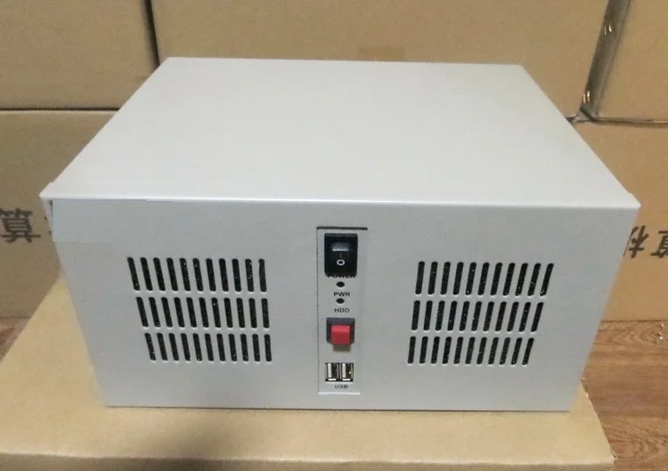 

Wall mounted 6C210 ITX Motherboard CNC testing instruments shell for HTPC small computer case