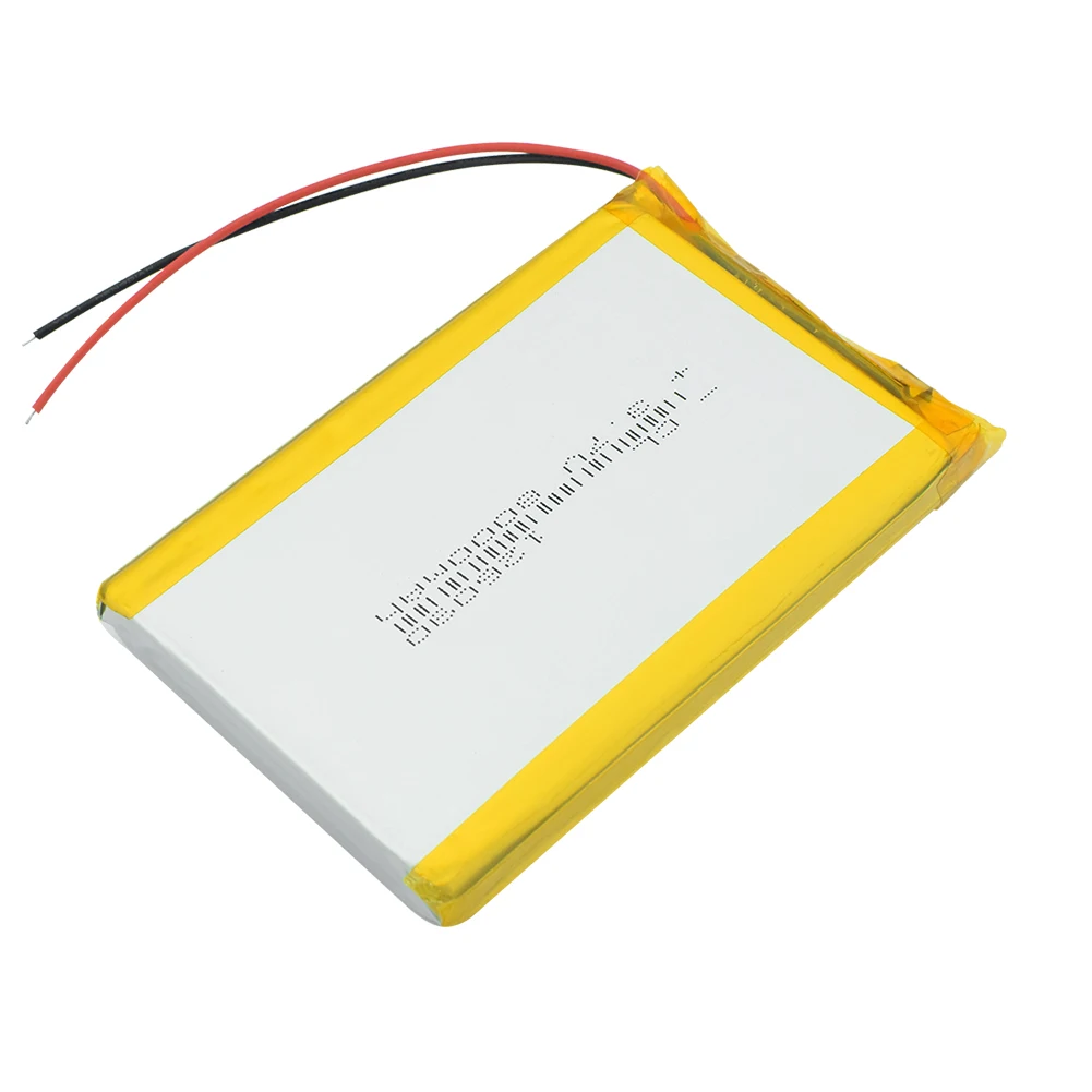 1/2/4 шт 3 7 V 8000mAh литий полимерный Батарея 7566121 PCB для планшетных ПК DVD gps MID Bluetooth