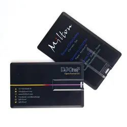 Оптовая продажа индивидуальный USB Бумажник для визиток Visa карта Usb накопитель 4 ГБ 8 ГБ карта в форме рекламные элементы