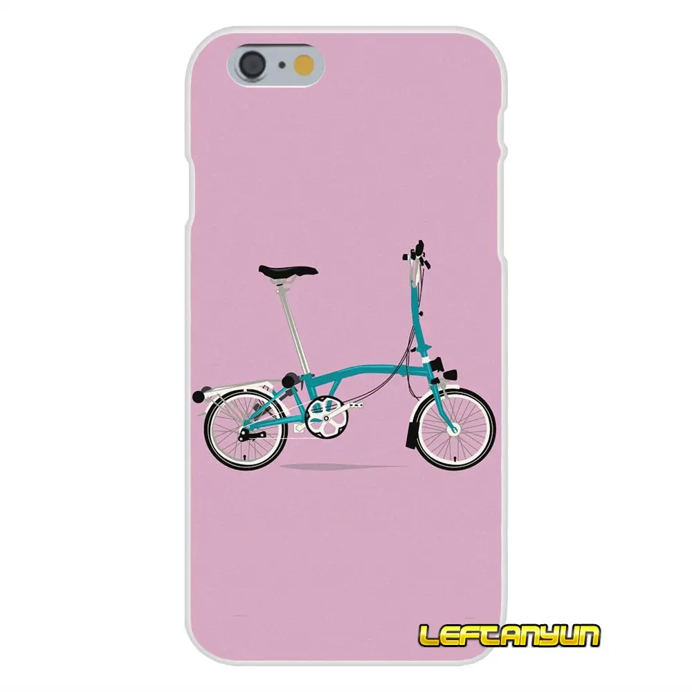 Для iPhone X 4 4S 5 5S 5C SE 6 6S 7 8 Plus Винтажные Аксессуары для велосипеда Brompton чехлы