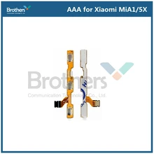 Flex for Xiaomi Mi A1 5X Power On Off+ Volume Up Down Button Flex Cable for Xiaomi A1 5X Phone Relacement Parts AAA Work