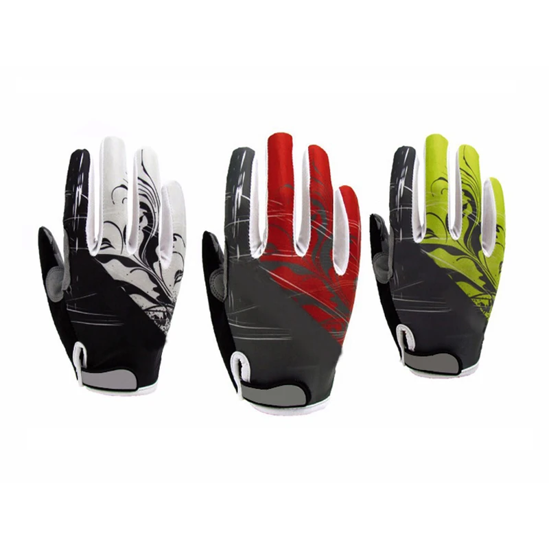 2017 Long Finger Cycling Glove Gel Mountain Bike Bicycle Gloves for Man