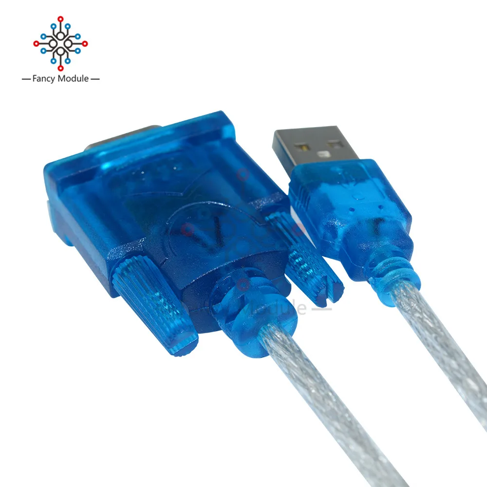 USB 2,0 к RS 232 RS232 конвертер адаптер кабель DB9 9 Pin последовательный COM Порты и разъёмы конвертер для Windows