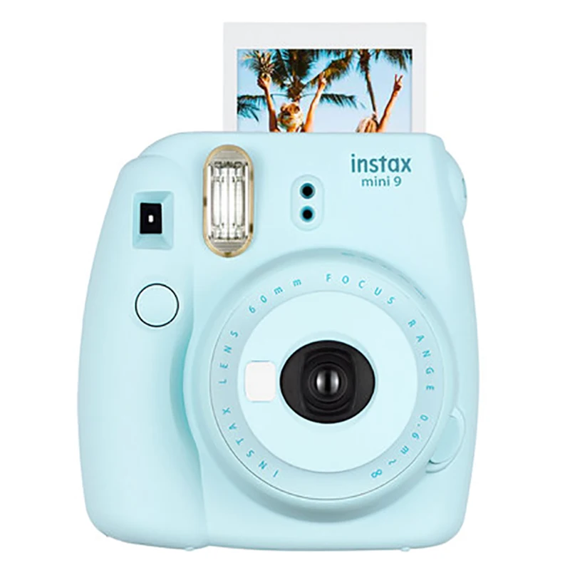 Фотокамера моментальной печати Fujifilm Fuji Instax Mini 9+ пленка Fujifilm Instax Mini 8/9 на 20 листов+ сумка Mini 9+ объектив+ фотоальбом