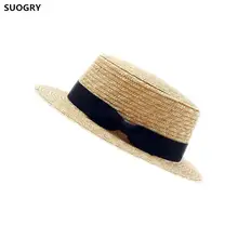 Женские летние пляжные шляпы от солнца, новинка, соломенная шляпа с плоским верхом, мужские шляпы, женские шляпы